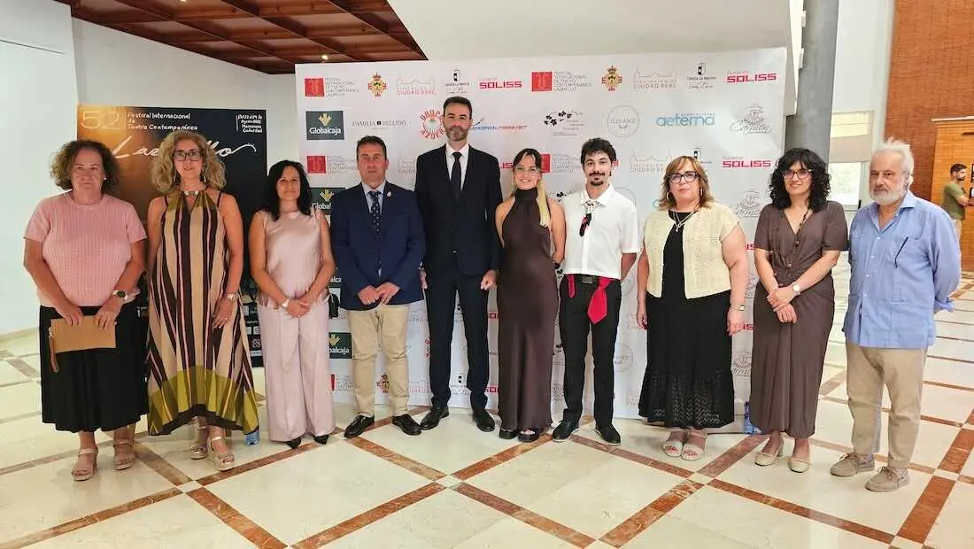 La viceconsejera de Cultura y Deportes, Carmen Teresa Olmedo, durante la inauguraci&oacute;n del Festival Internacional de Teatro Contempor&aacute;neo Lazarillo que este a&ntilde;o alcanza su 52 edici&oacute;n.