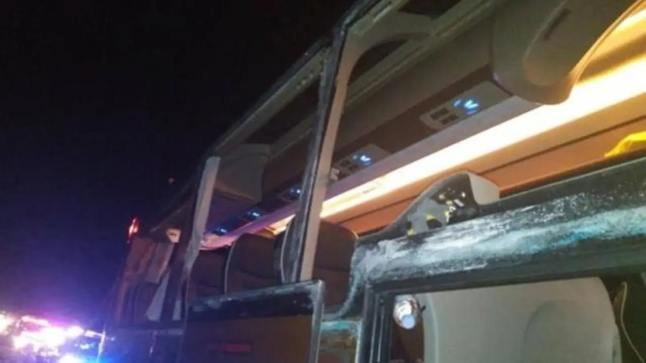 Doce heridos en el accidente de tráfico entre un autobús y un camión en la A-3