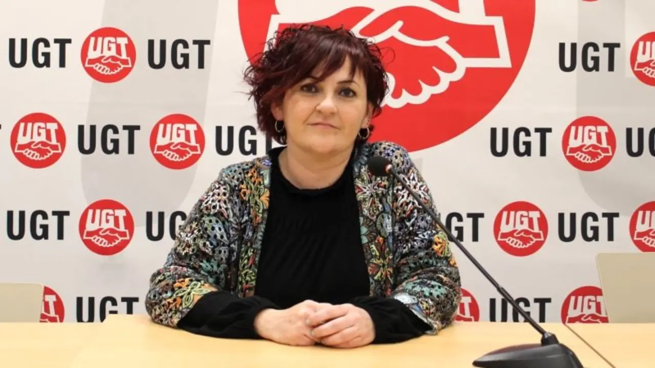 La secretaria de Empleo y Política Sindical de UGT Castilla-La Mancha, Isabel Carrascosa, en una imagen de archivo
