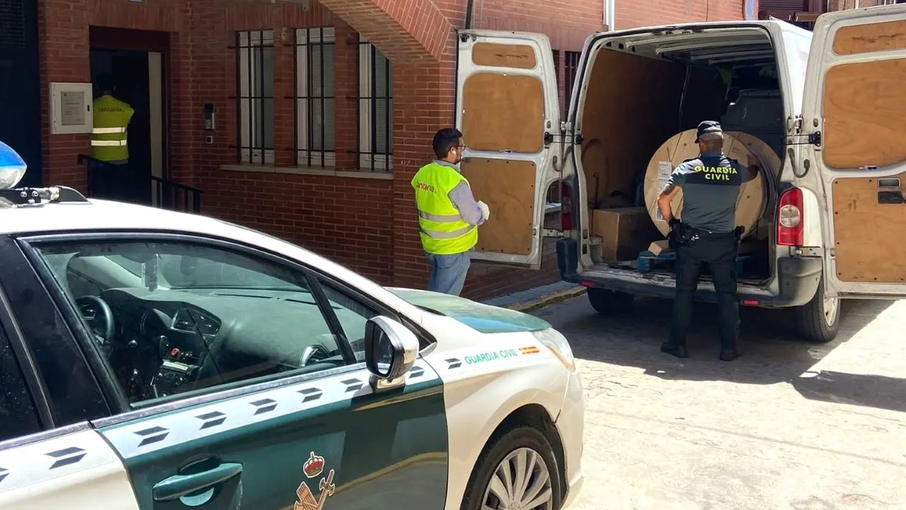 Detenidos dos delincuentes tras robar más de 10.500 euros en cobre en Novés (Toledo)