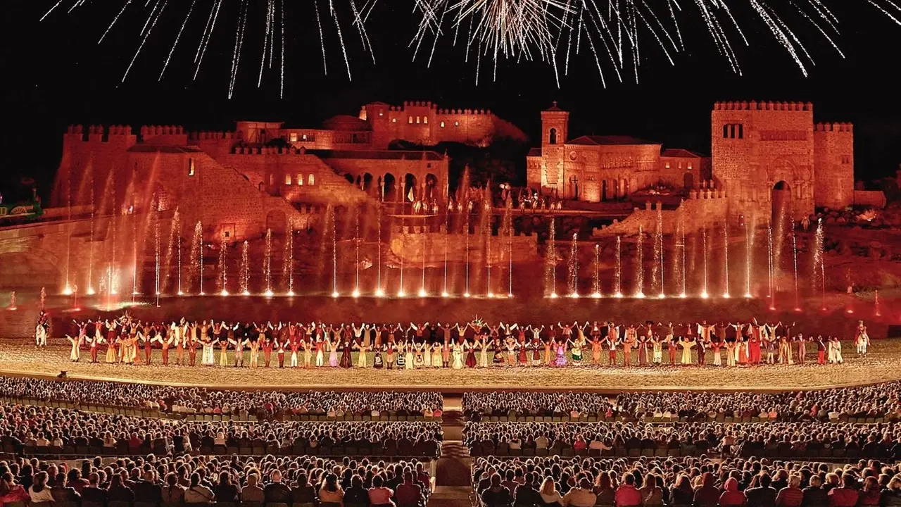 El espectáculo "El Sueño de Toledo" del parque de Puy du Fou prevé alcanzar los 900.000 visitantes esta temporada