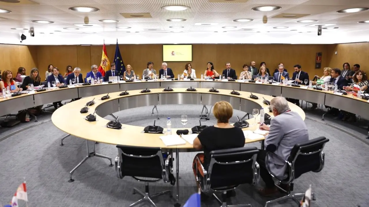 Imagen de archivo de una reunión del Consejo de Política Fiscal y Financiera (CPFF) que reúne al Gobierno y a las Comunidades Autónomas