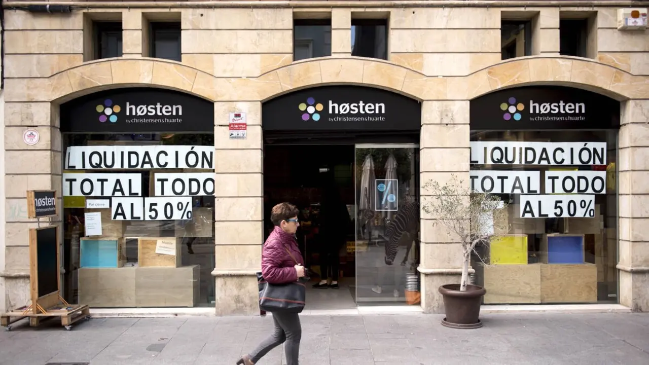 Los concursos de acreedores crecen un 58% en Castilla-La Mancha en el tercer trimestre, liquidación, cierres, negocios, comercio, rebajas,&nbsp;