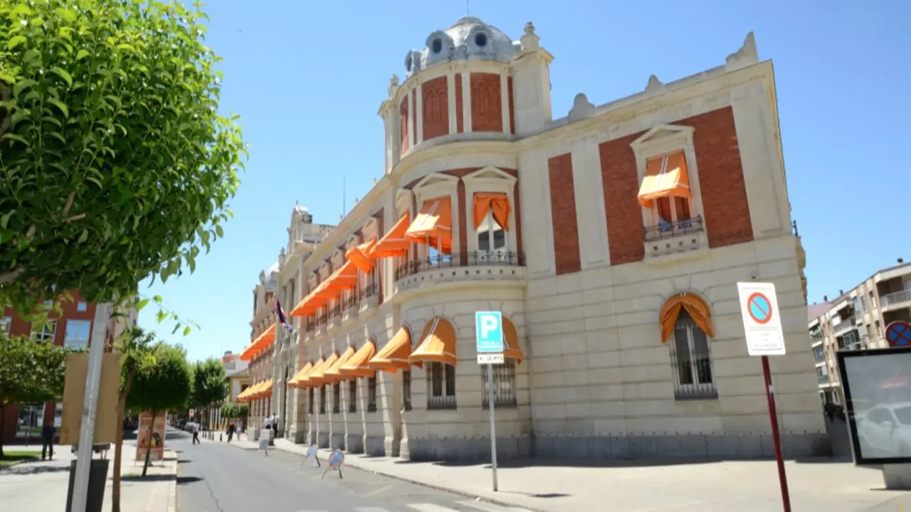 En la imagen de archivo la sede de la Diputación Provincial de Ciudad Real