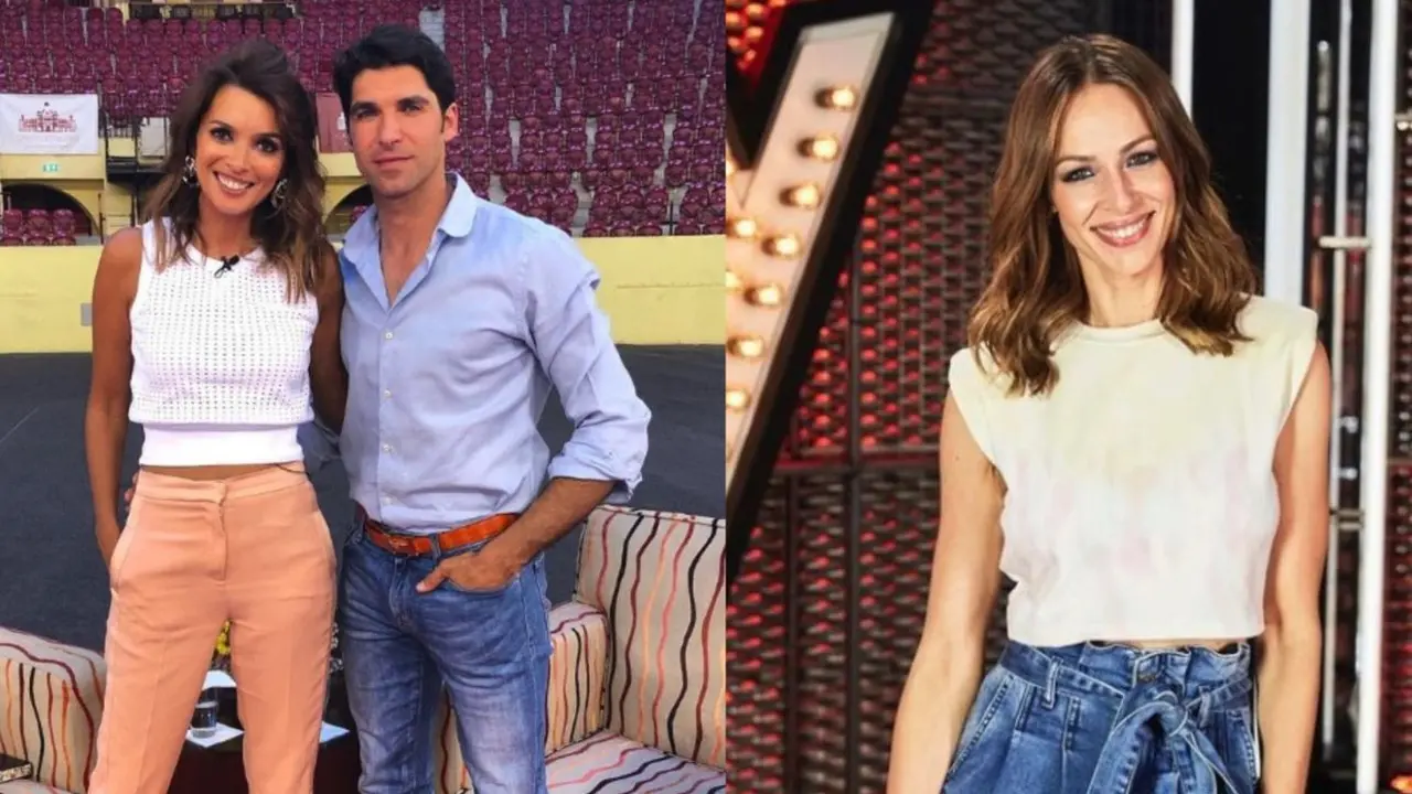 En imágenes de archivo a la izquierda Cayetano Rivera junto a la que sería su actual pareja&nbsp;María Cerqueira, a la derecha su expareja, la presentadora Eva González