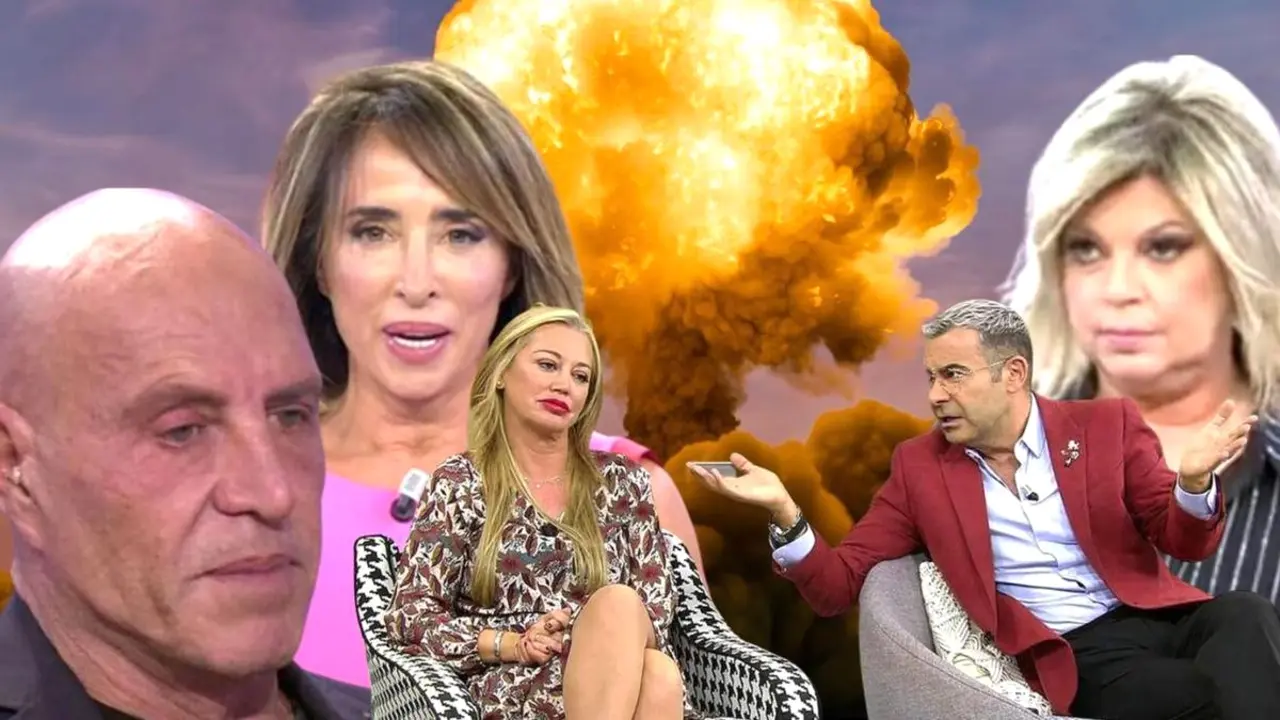 A la luz la película prohibida de 'Sálvame' que Telecinco se ha negado a emitir, Kiko Matamoros, María Patiño, Belén Esteban, Jorge Javier Vázquez, Terelu Campos