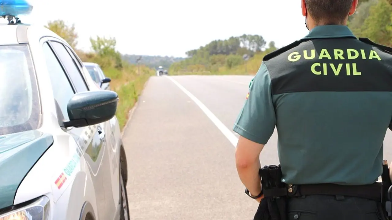 accidente de tráfico, Guardia Civil, patrulla, agente, atropello, cadáver, reyerta, crimen, detenido, choque, colisión, control, salida de vía