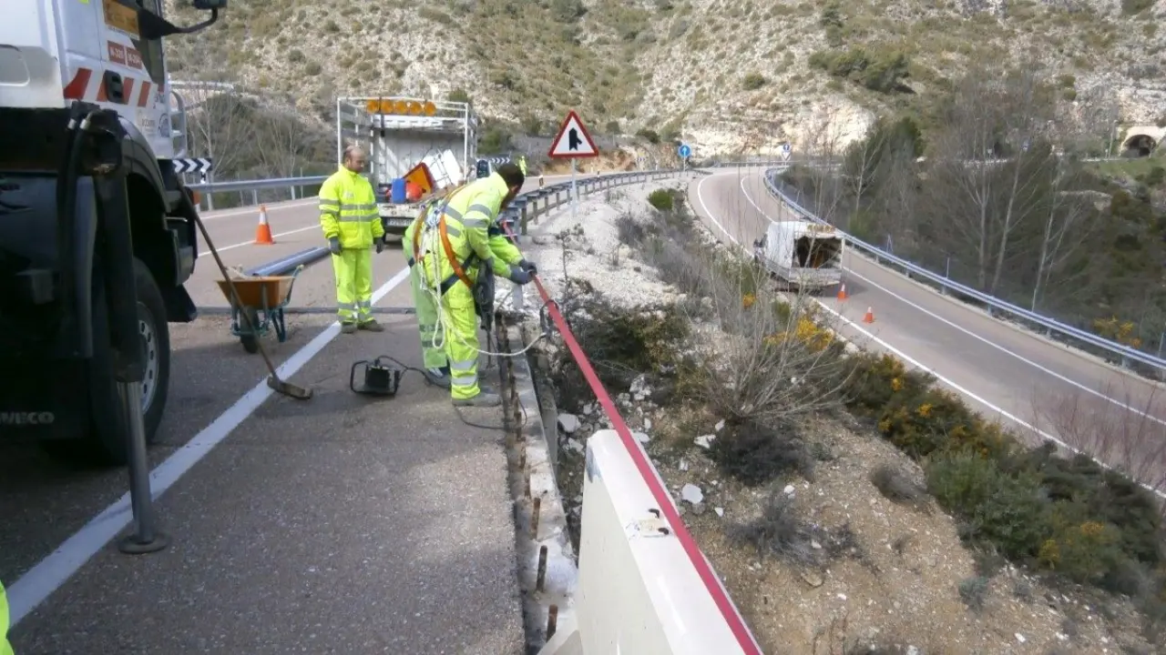 El Gobierno destina 11 millones al mantenimiento y conservación de varias carreteras de Guadalajara