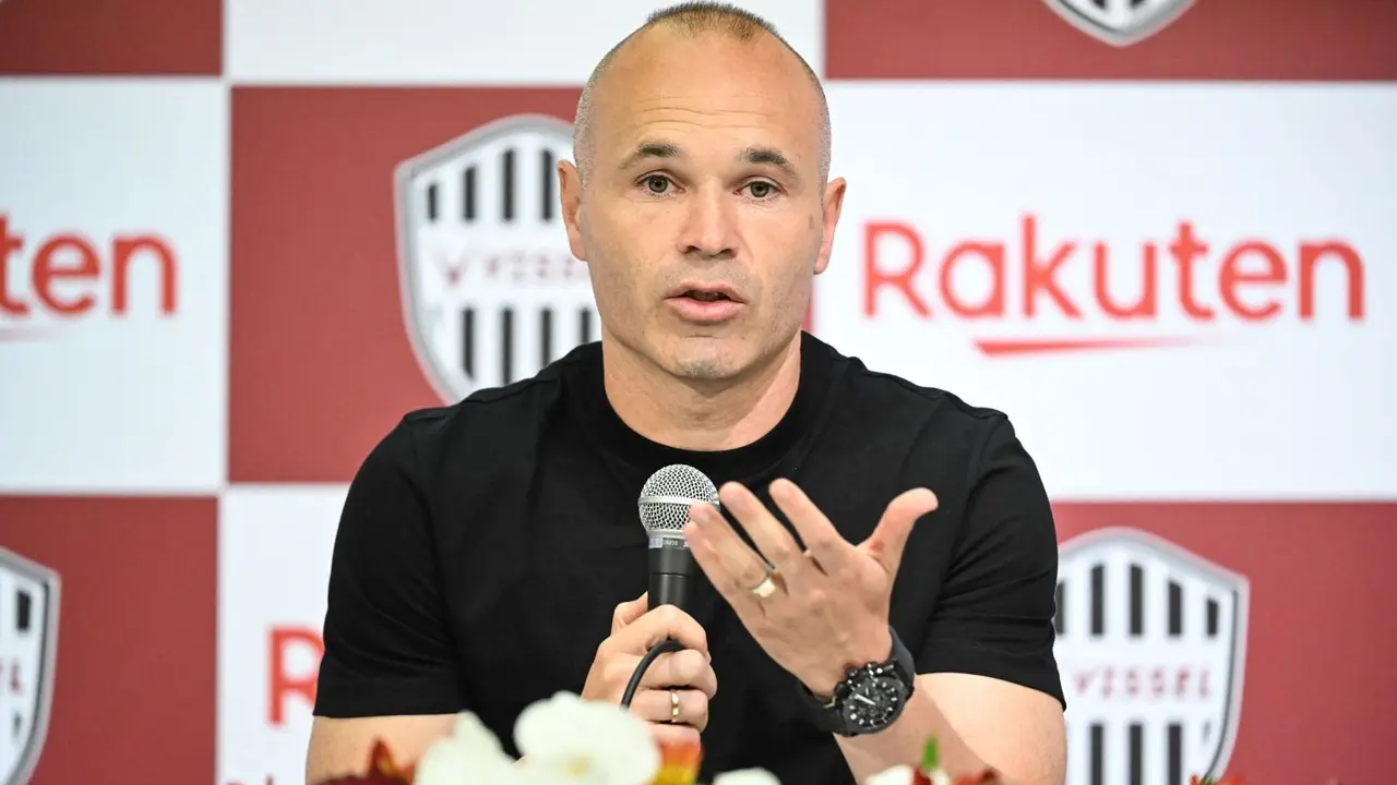 Andrés Iniesta se marcha del Vissel Kobe de "mutuo acuerdo" y quiere seguir jugando al fútbol