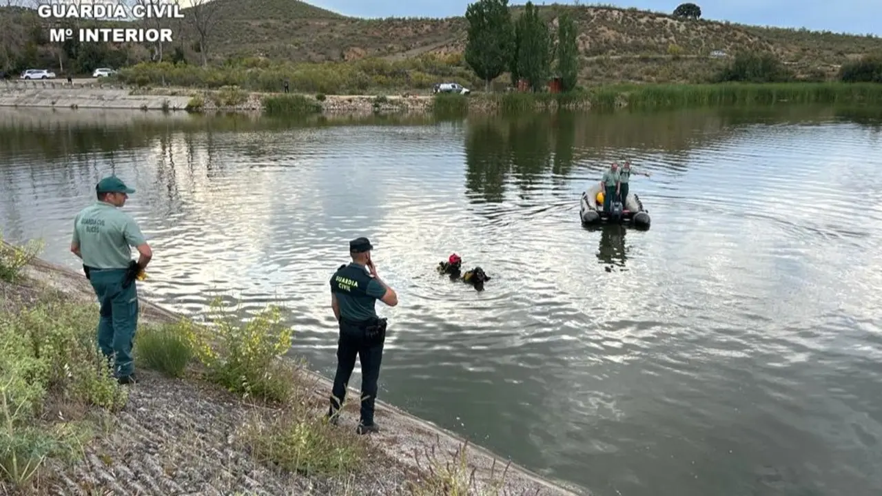 Muere un joven ahogado y otros 4 detenidos tras robar con violencia un estanco, GEAS, embalse, pantano, cadáver, rescate, geas, Guardia Civil, agentes,&nbsp;