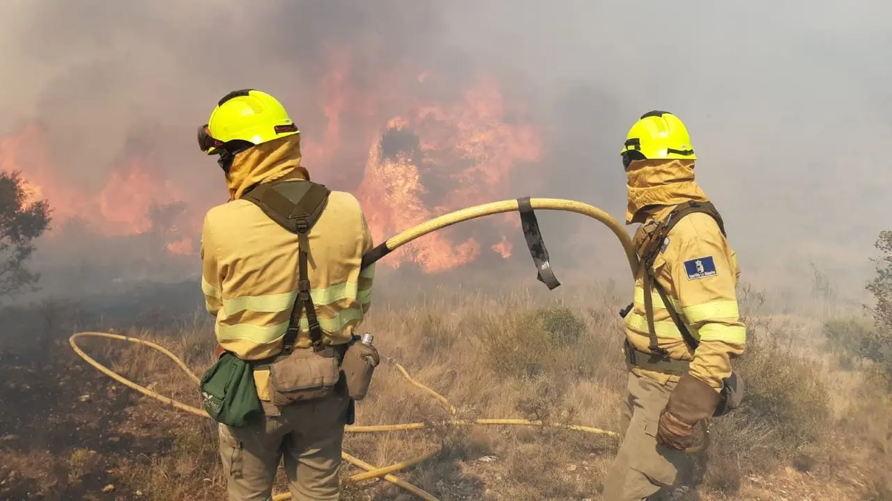 CCOO busca que los bomberos forestales de Geacam puedan reducir la edad de jubilación