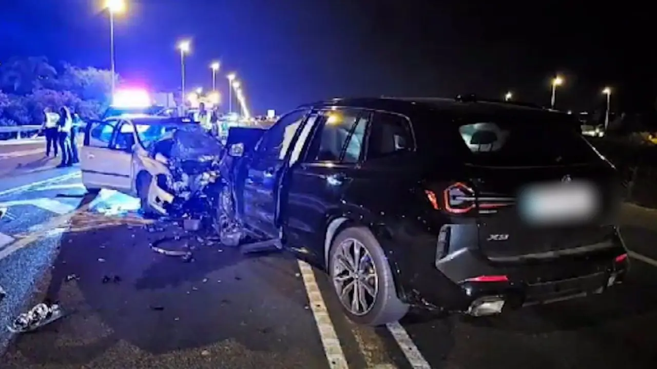 Detenido tras provocar un accidente de tráfico con un fallecido y salir huyendo del lugar, choque, colisión,&nbsp;