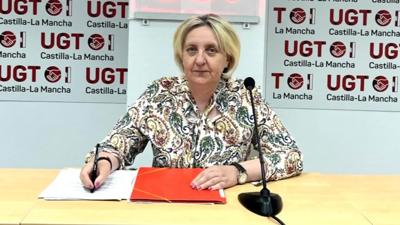 La secretaria de Formación y Proyectos de UGT Castilla-La Mancha, Begoña García