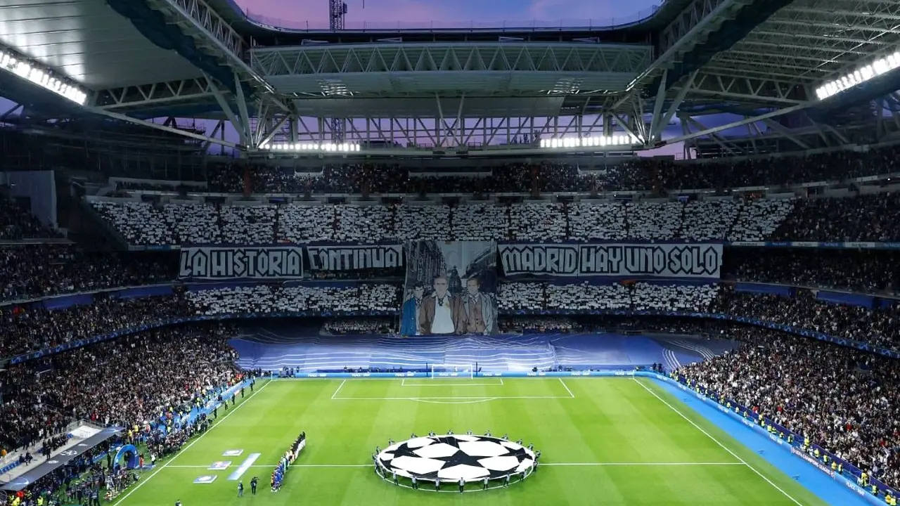 En la imagen de archivo el estadio Santiago Bernabéu del Real Madrid CF