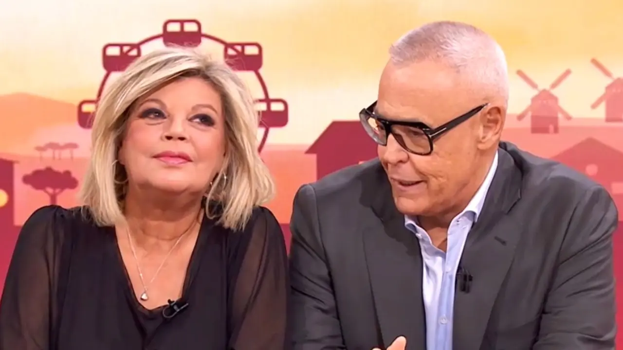 En la imagen de archivo Terelu Campos junto a Jordi González en 'La Plaza' de TVE