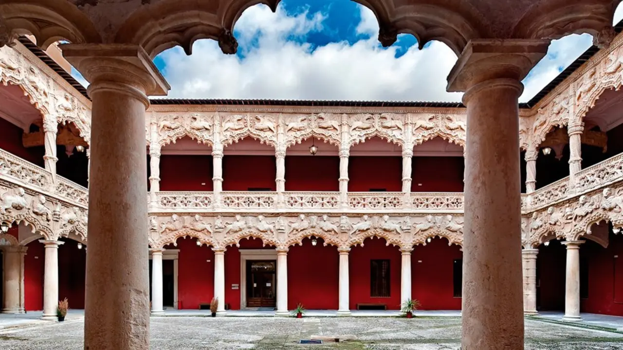 En la imagen de archivo el Palacio del Infantado de la ciudad de Guadalajara