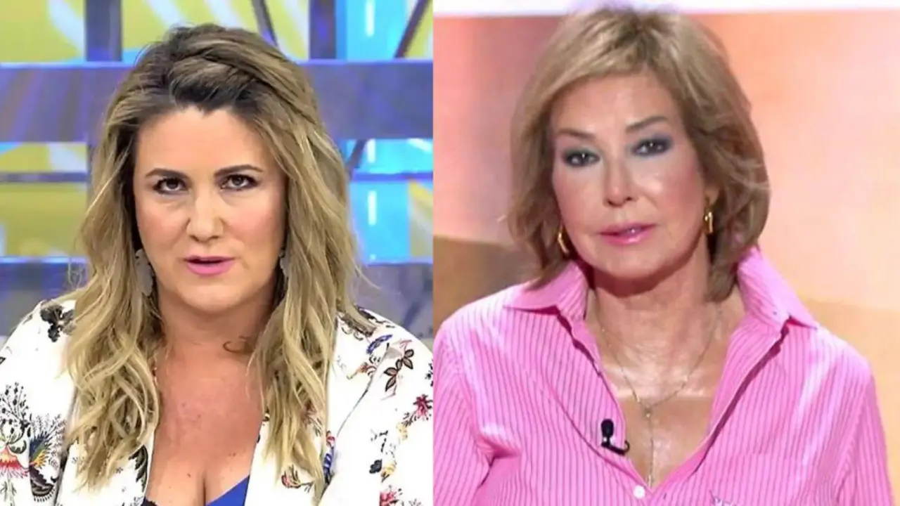 En imágenes de archivo Carlota Corredera y Ana Rosa Quintana