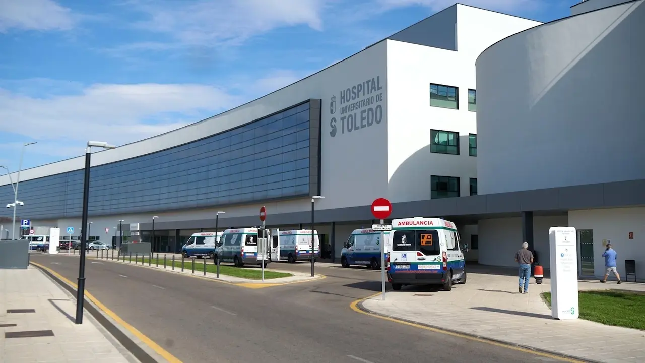 Imagen de archivo de uno de los accesos al Hospital Universitario de Toledo (HUT), Hospital de Toledo, Urgencias,