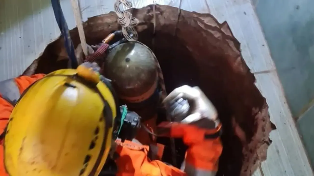 Muere un hombre tras caer por un pozo de 40 metros que él mismo cavó en su casa