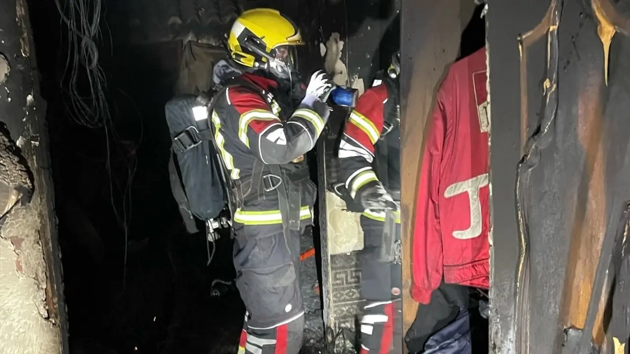 Herido un hombre de 52 años en un incendio en una vivienda de Villafranca de los Caballeros (Toledo), bomberos, fuego