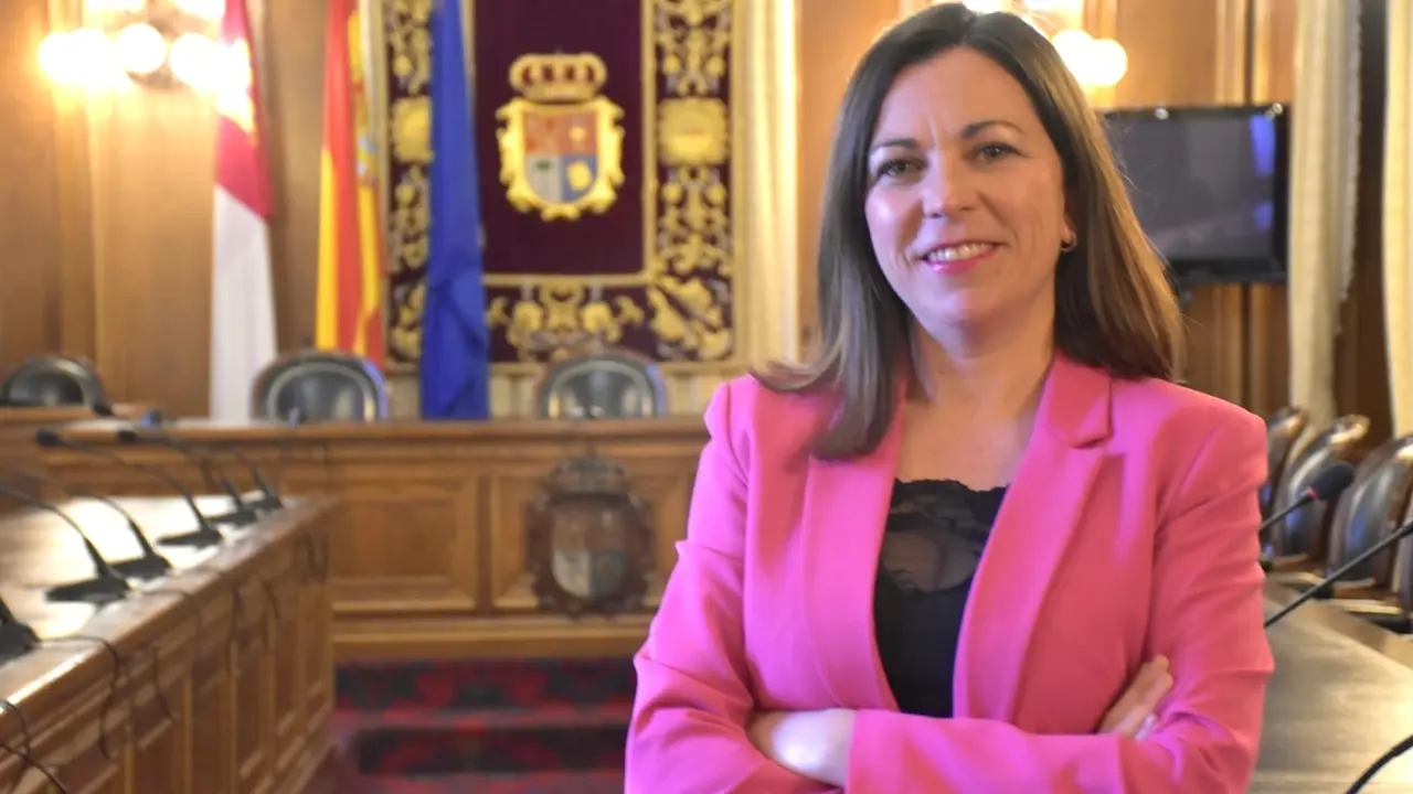 La diputada Nuria Illana, presidenta en funciones de la Diputación de Cuenca