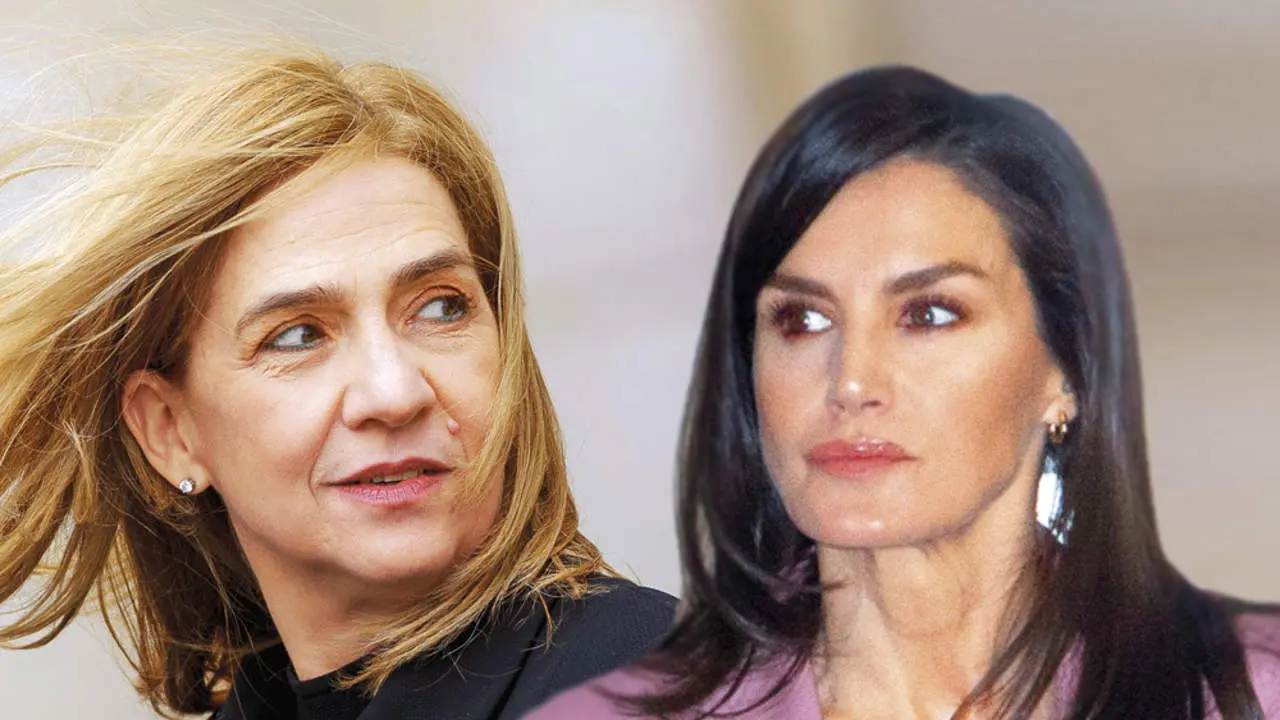 Escándalo en palacio: a la luz la monumental bronca entre Letizia y la infanta Cristina