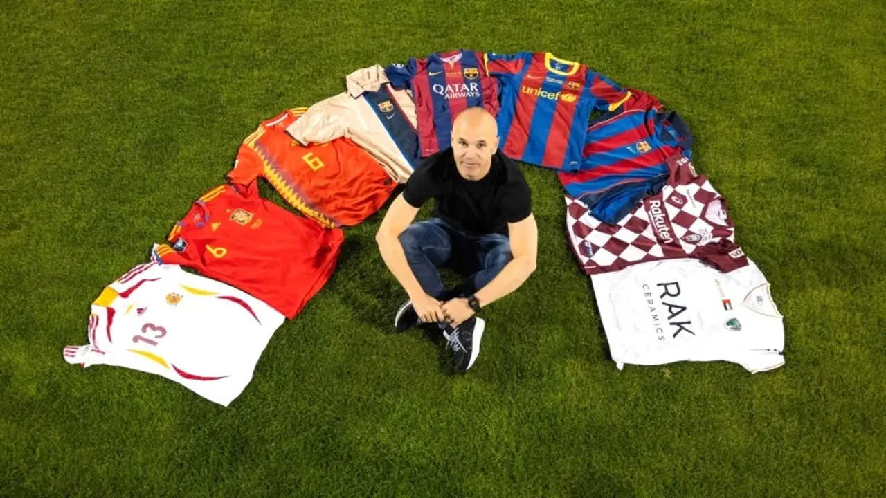 Andrés Iniesta juega su partido mil como profesional: "Me siento un privilegiado"