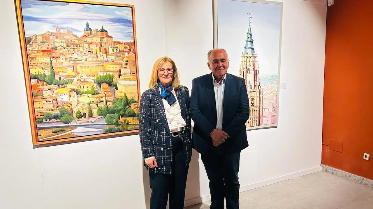 El Centro Cultural San Clemente de Toledo acoge una exposición de 68 cuadros de Rosa María Fernández