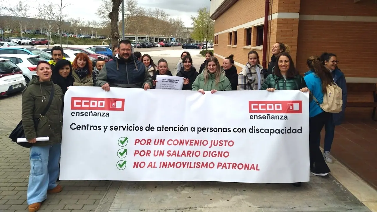 El sector de atención a la discapacidad pide "mejorar" sus condiciones laborales