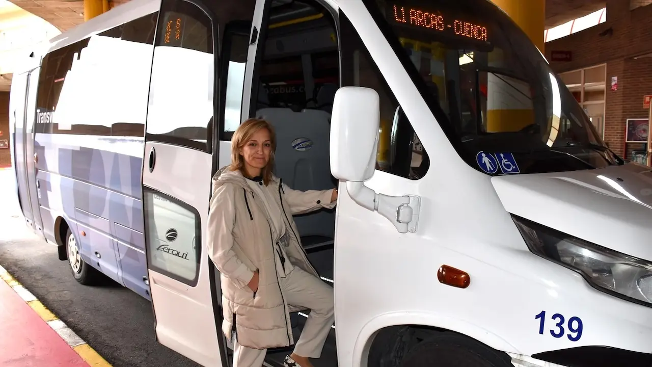 Modifican las paradas del servicio de autobús entre Arcas y la ciudad de Cuenca