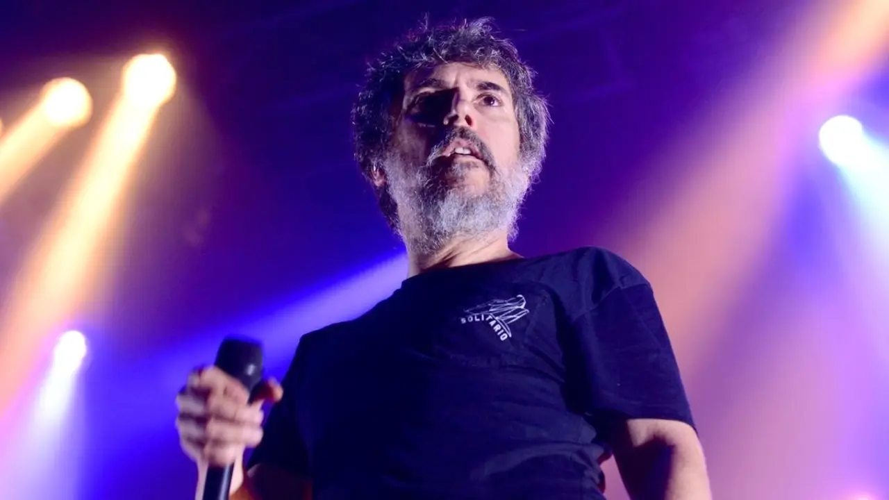 El cantante Iván Ferreiro en una imagen de archivo durante un concierto