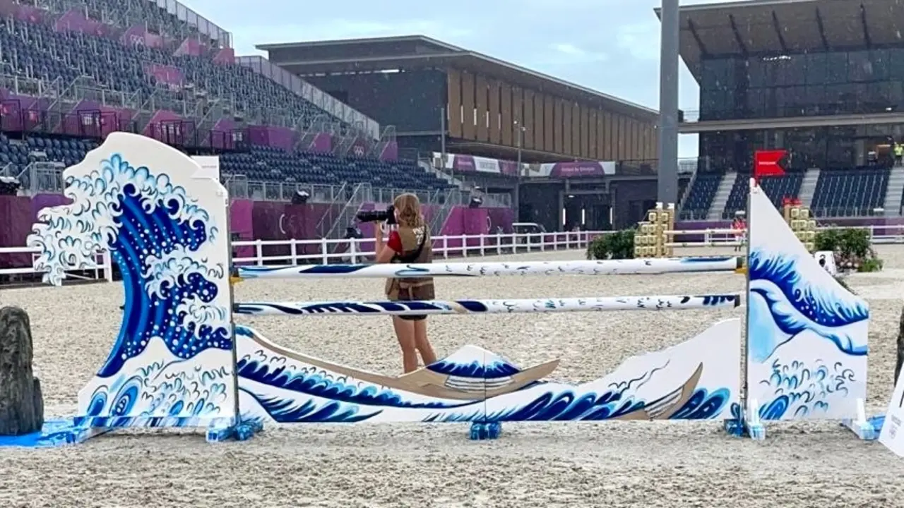 El artista toledano Luis Felipe Tello decorará los obstáculos de las pruebas hípicas de Paris 2024