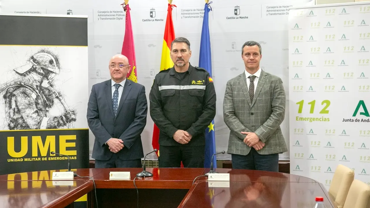 El director general de Protección Ciudadana, Emilio Puig, ha asistido a la presentación del Ejercicio UMEX 2024, que ha tenido lugar en la Escuela de Protección Ciudadana en Toledo