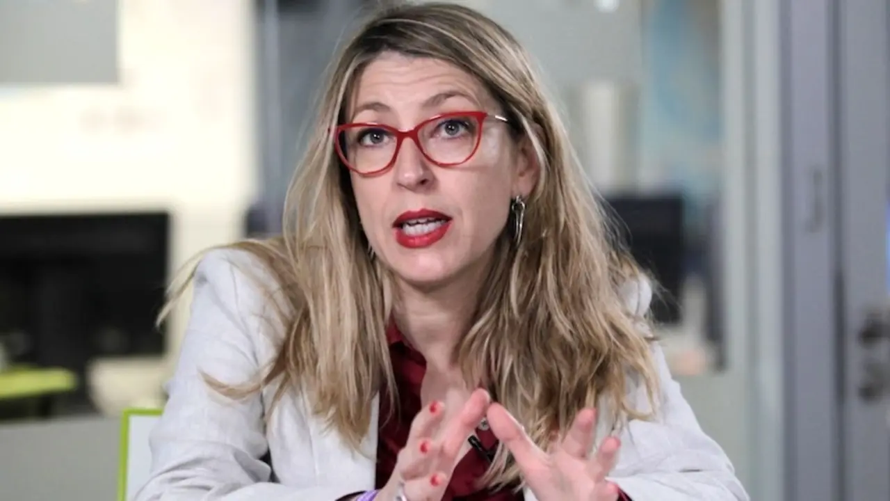 La eurodiputada del grupo LEFT en el Parlamento Europeo y miembro de Sumar, María Eugenia Rodríguez - Archivo