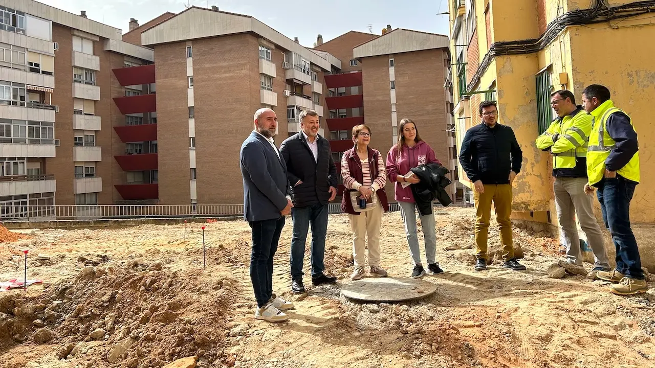 Las esperadas obras de rehabilitación del barrio de La Paz a pleno rendimiento
