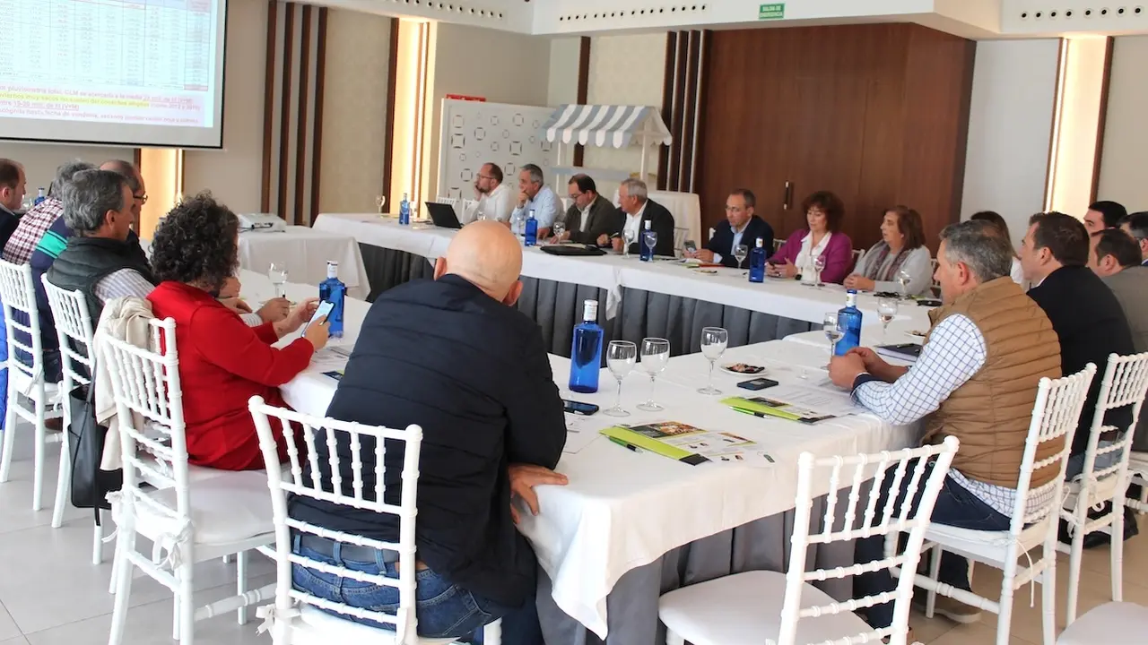 Reunión de la Sectorial Vitivinícola de Cooperativas Agro-Alimentarias de Castilla-La Mancha