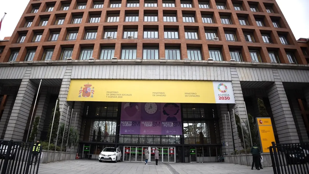 En la imagen de archivo la sede del Ministerio de Sanidad