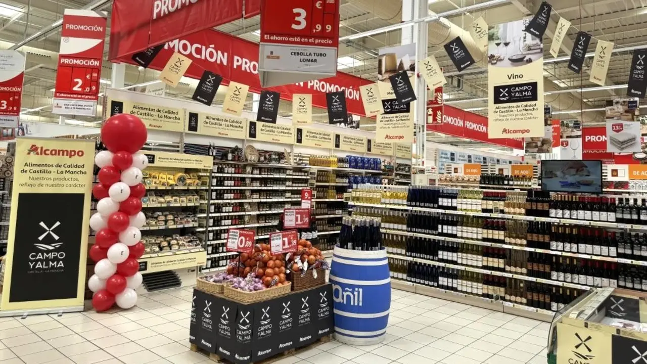 Castlilla-La Mancha promociona los productos 'Campo y Alma' en hipermercados Alcampo