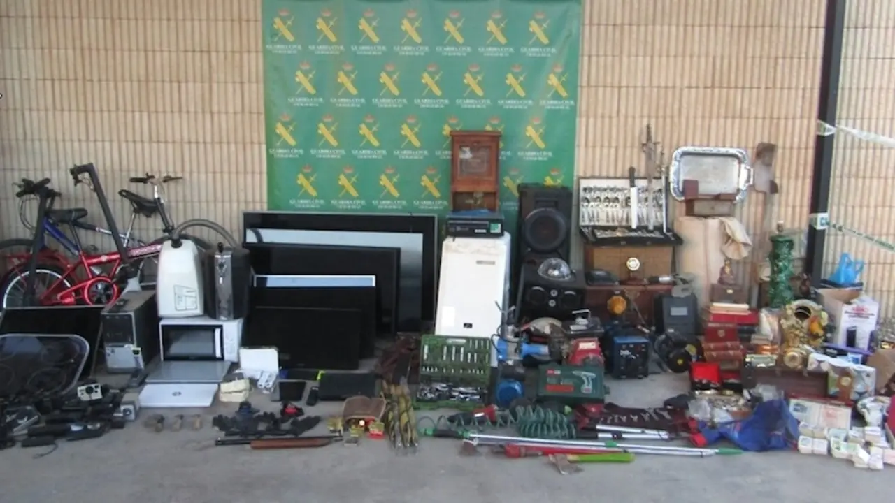Cuatro detenidos tras cometer 42 robos en el campo y en viviendas de Campo de Criptana (Ciudad Real)