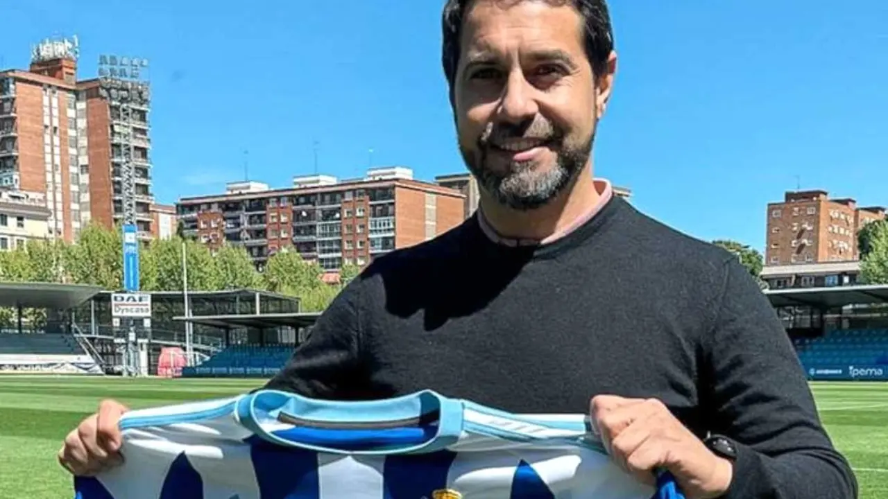 Luis Ayllón, nuevo entrenador del CF Talavera tras la marcha de Pedro Díaz