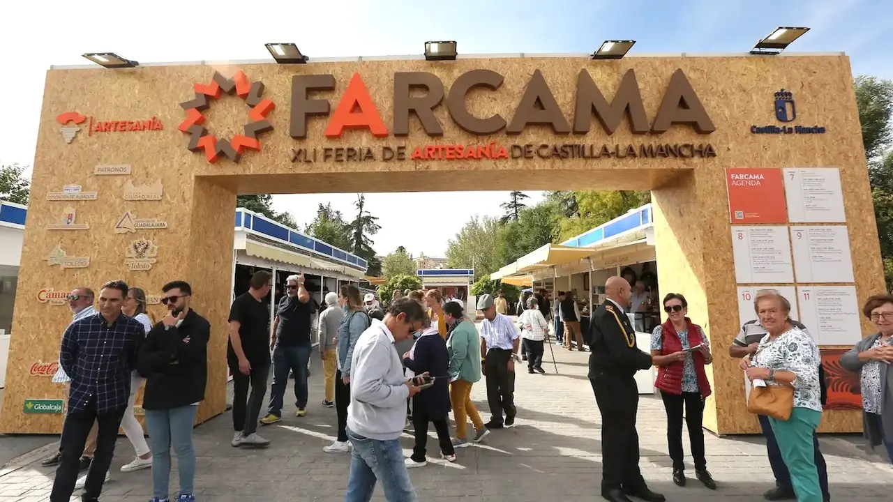 La Feria de Artesanía de Castilla-La Mancha (FARCAMA) 2024&nbsp;seguirá en el parque de la Vega de Toledo si no se pierden los fondos de la obra