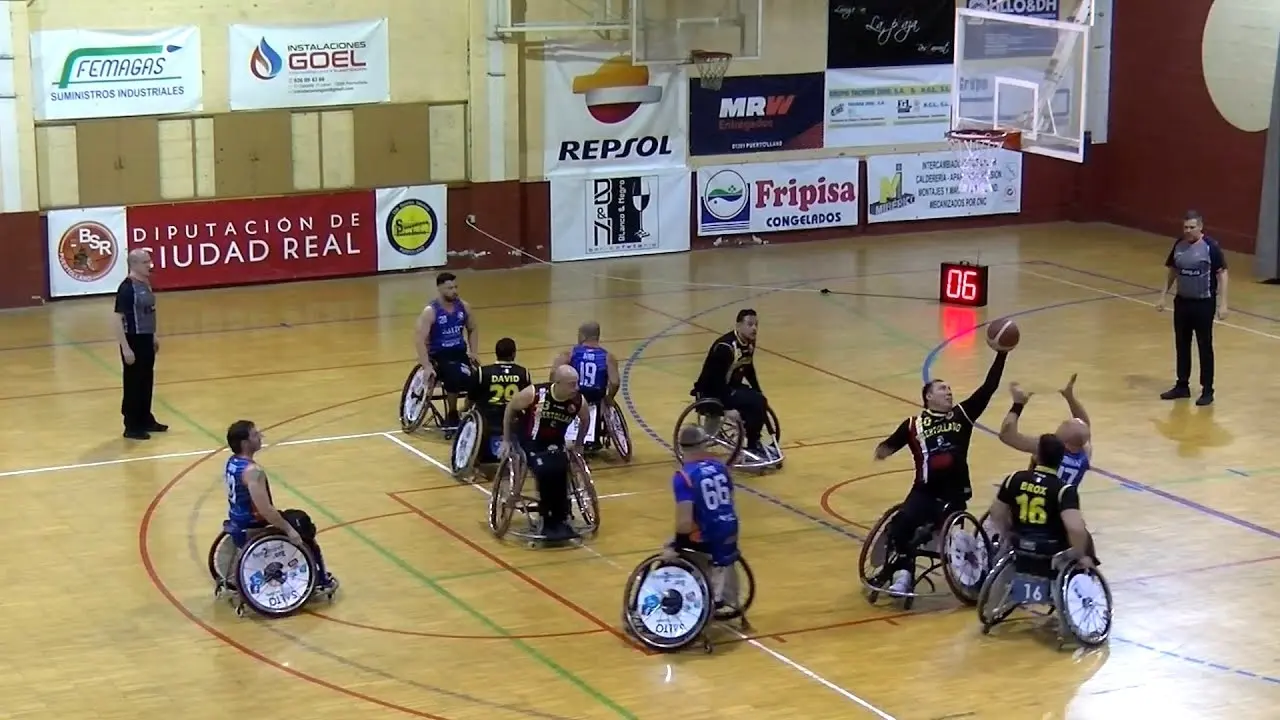 Puertollano, sede de la final four de Primera División de baloncesto en silla de ruedas