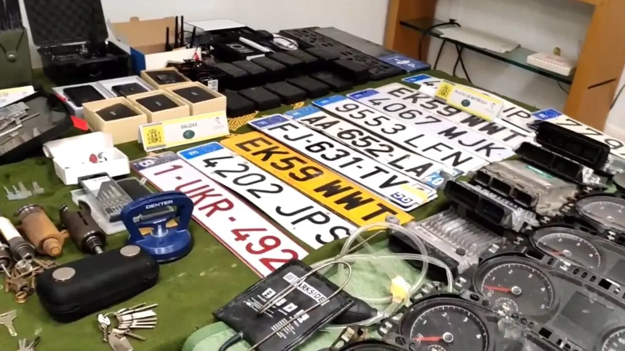 Cae una red que robaba coches de alta gama y blanqueaba dinero en criptomonedas