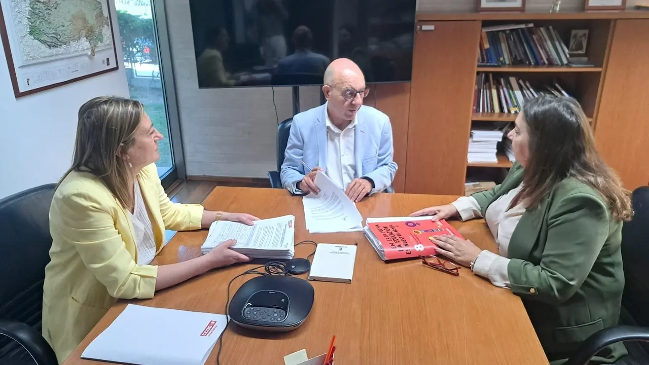 CCOO entrega 7.000 firmas a Junta para recuperar el derecho de docentes mayores de 55 años a reducir su jornada lectiva