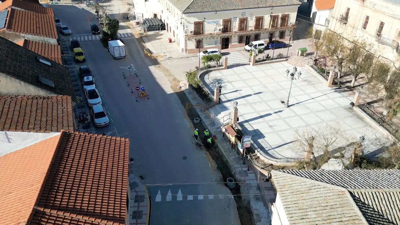 Las obras de canalización del arroyo de Cebolla (Toledo) se van a alargar más de un año