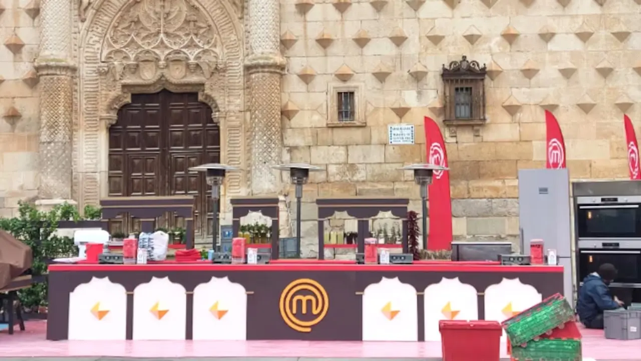 El Palacio del Infantado de Guadalajara, escenario del programa 'Masterchef' - Fotografía: Cadena Ser