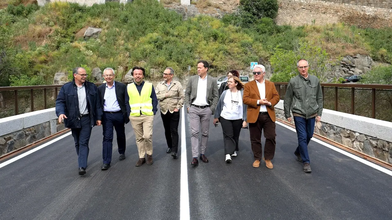 El puente nuevo de Alcántara de Toledo se reabrirá al tráfico el próximo lunes