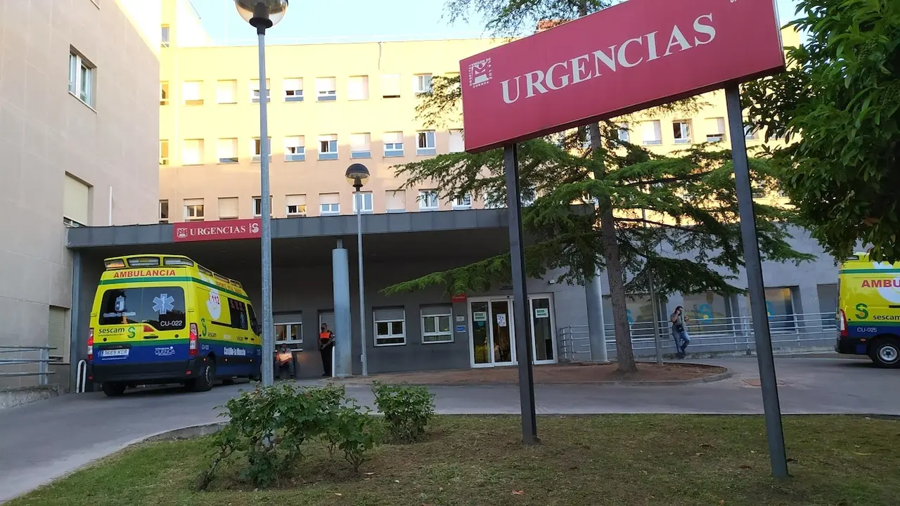 En la imagen de archivo el acceso al servicio de Urgencias del Hospital 'Virgen de la Luz' de Cuenca