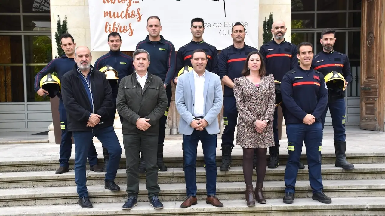 Nuevos efectivos se incorporan a los parques de bomberos de Tarancón y Motilla