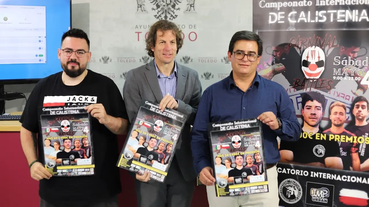 Toledo acoge este sábado el VI Campeonato Internacional de Calistenia